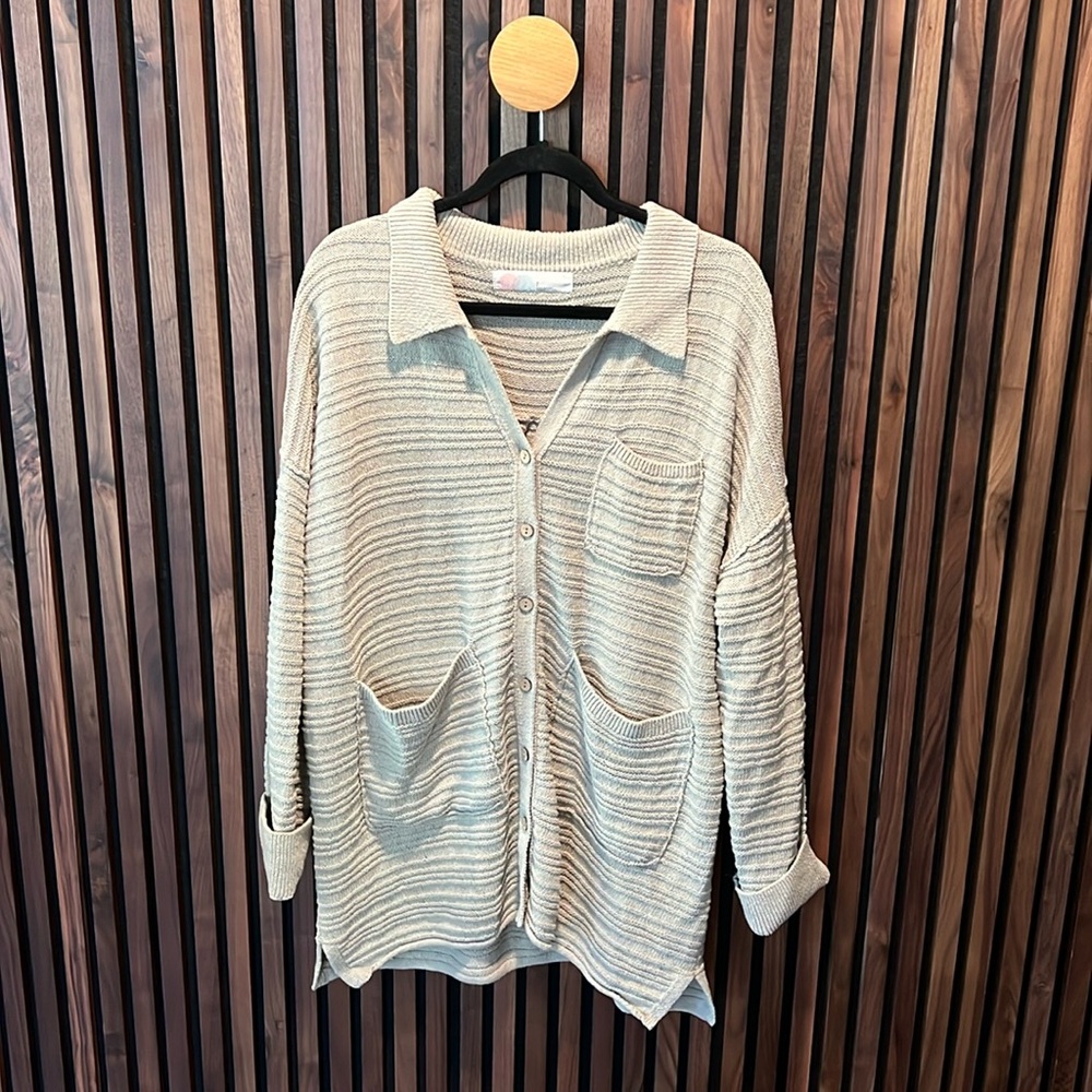 Free people beach cardigan